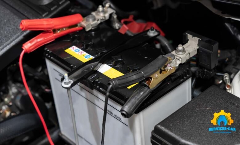 تبديل بطاريات أمام المنزل الكويت